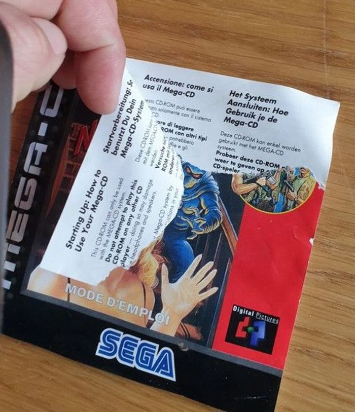 Jeu Sega Mega Cd Night Trap Mega-CD Complet notice version Fr - photo numéro 5