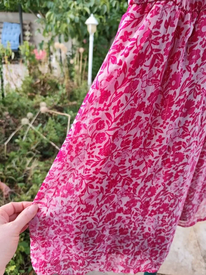 Robe rose Tissaia taille 40 - photo numéro 4