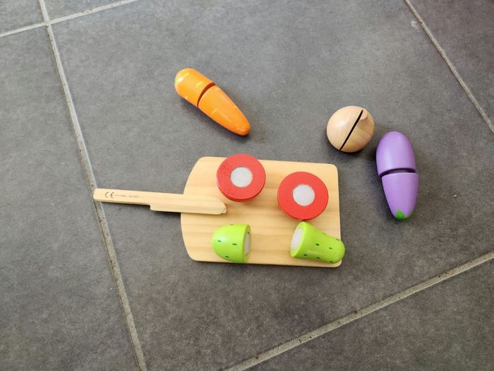 Planche de légumes à découper