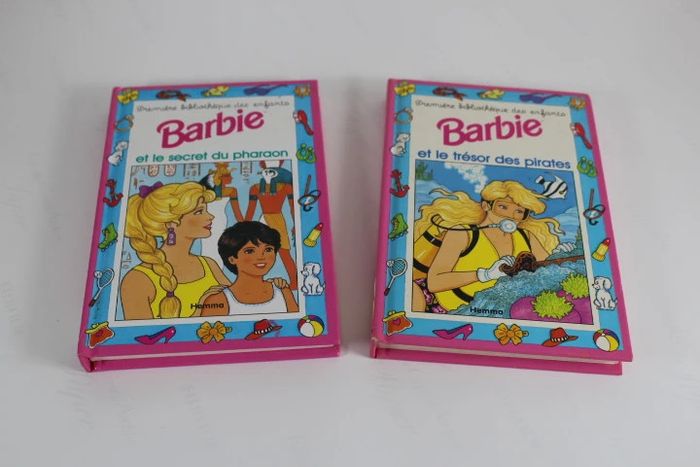 Hemma Barbie 2 livres Tresor des pirates et secret du pharaon
