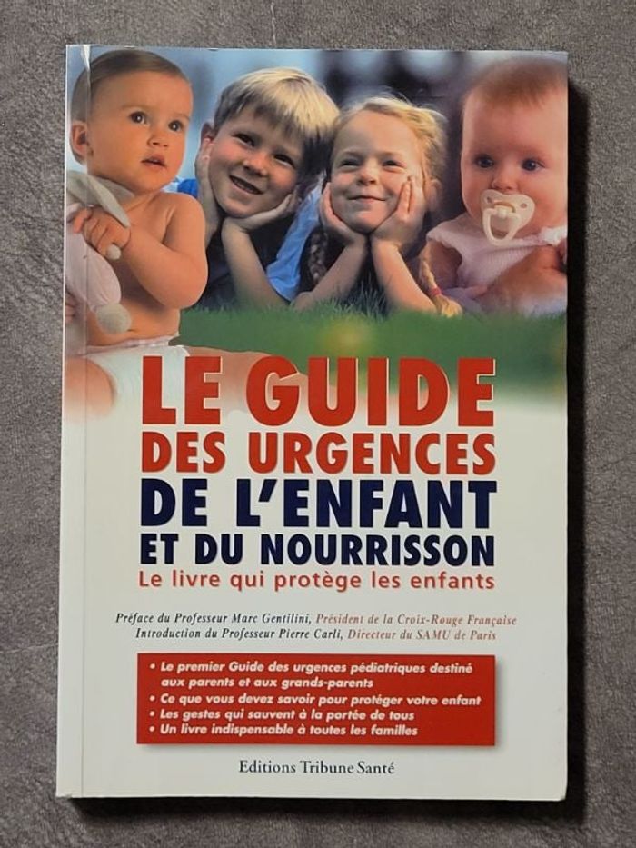 Le Guide des urgences de l'enfant et du nourrisson Par Croix Rouge Française