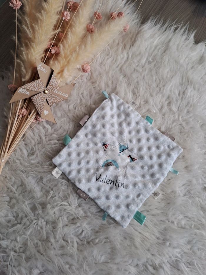 Doudou plat " Valentin "