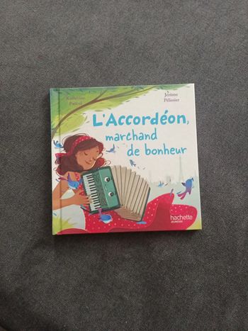 Livre L'accordéon, marchand de bonheur