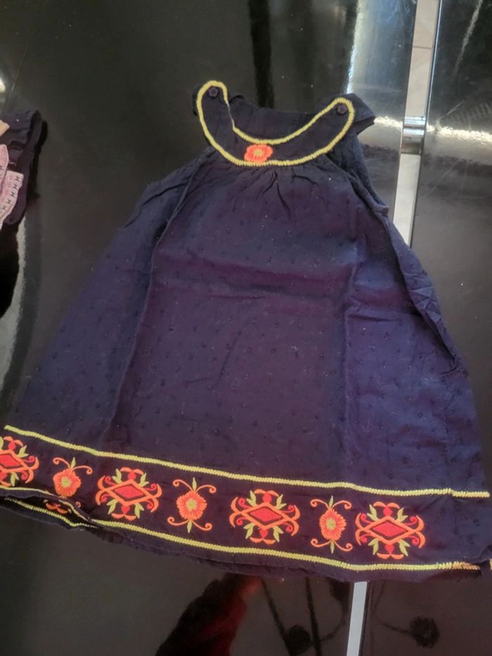 Robe bleu marine orchestra 24 mois