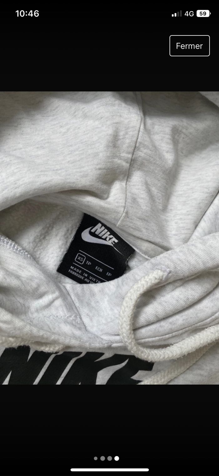 Sweat nike taille xs neuf - photo numéro 4