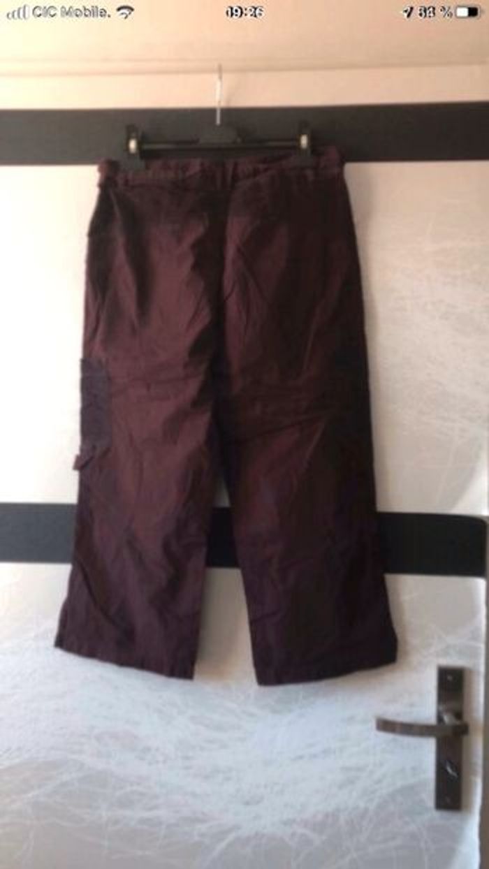 Pantacourt brun - photo numéro 2