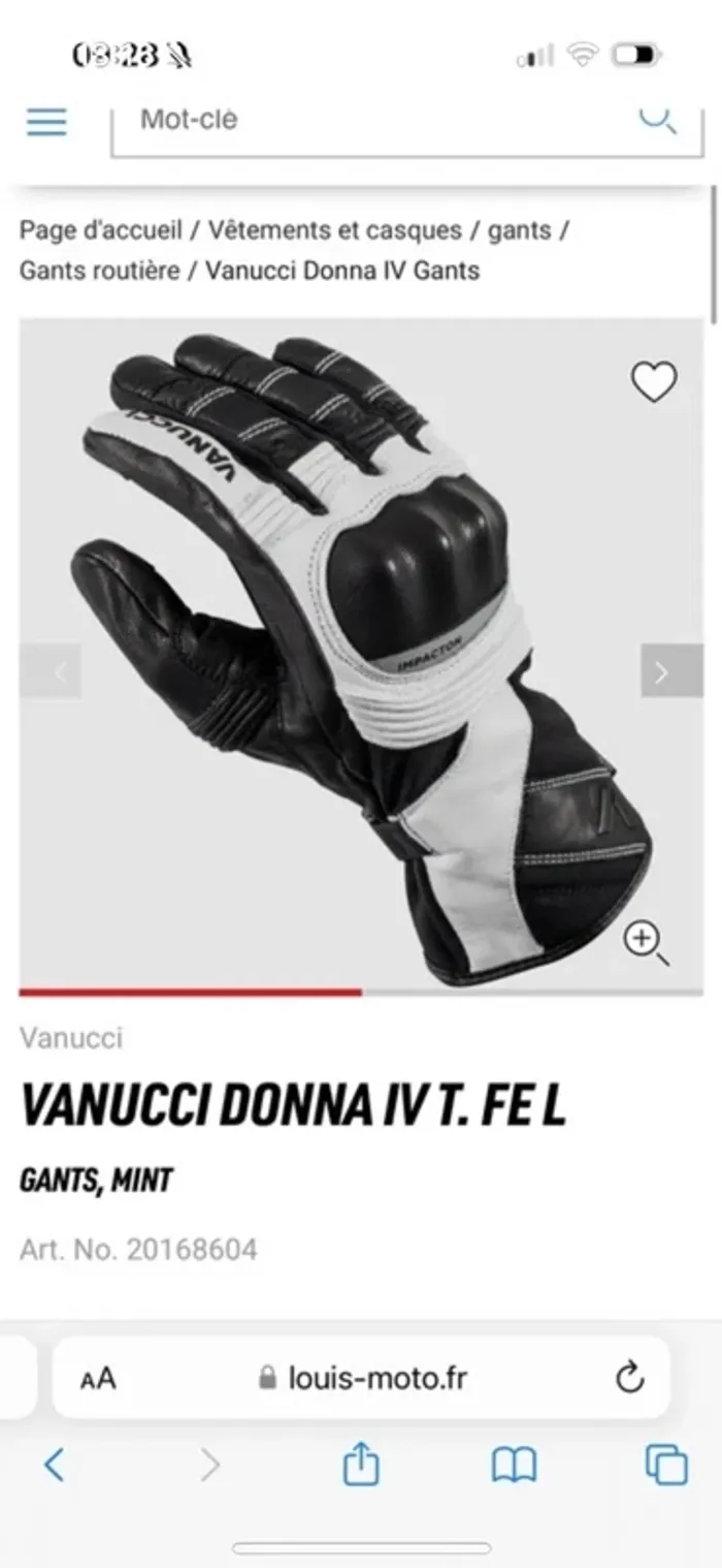 Gants de moto femme - photo numéro 5