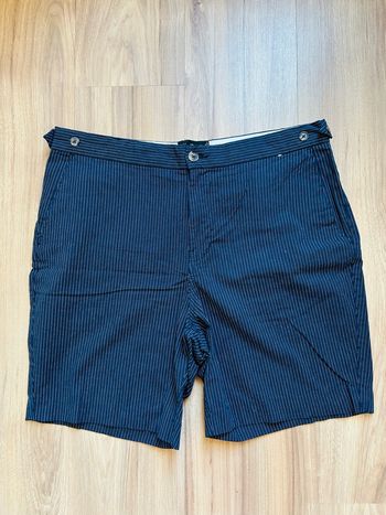 Short marine à rayures Homme Primark Tailles 46-48