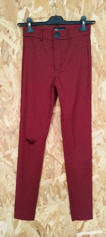 Pantalon à carreaux