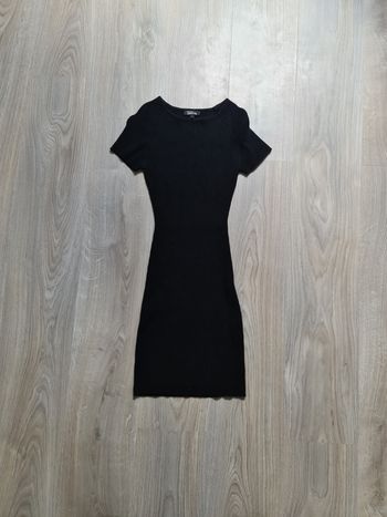 Robe noir femme adolescente enfant Jennyfer extensible XS