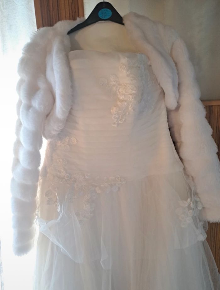 Robe de mariée blanc ivoire - photo numéro 3