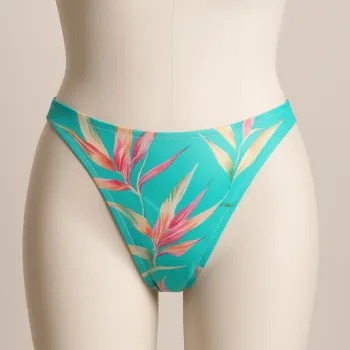 👙 Bas de maillot de bain tropical – Neuf avec étiquette