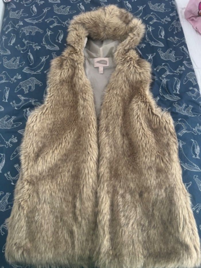 Gilet à fourrure