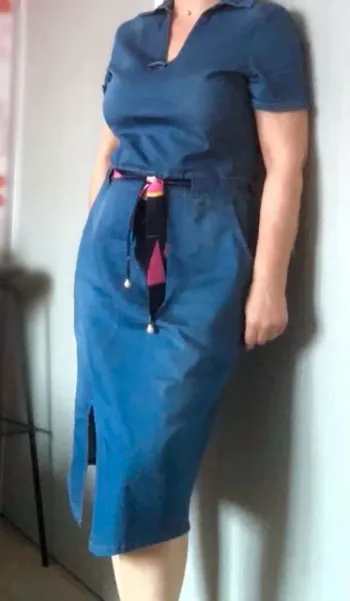 La robe bleu jeans