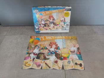 Puzzle Lapins Crétins 5 ans et +