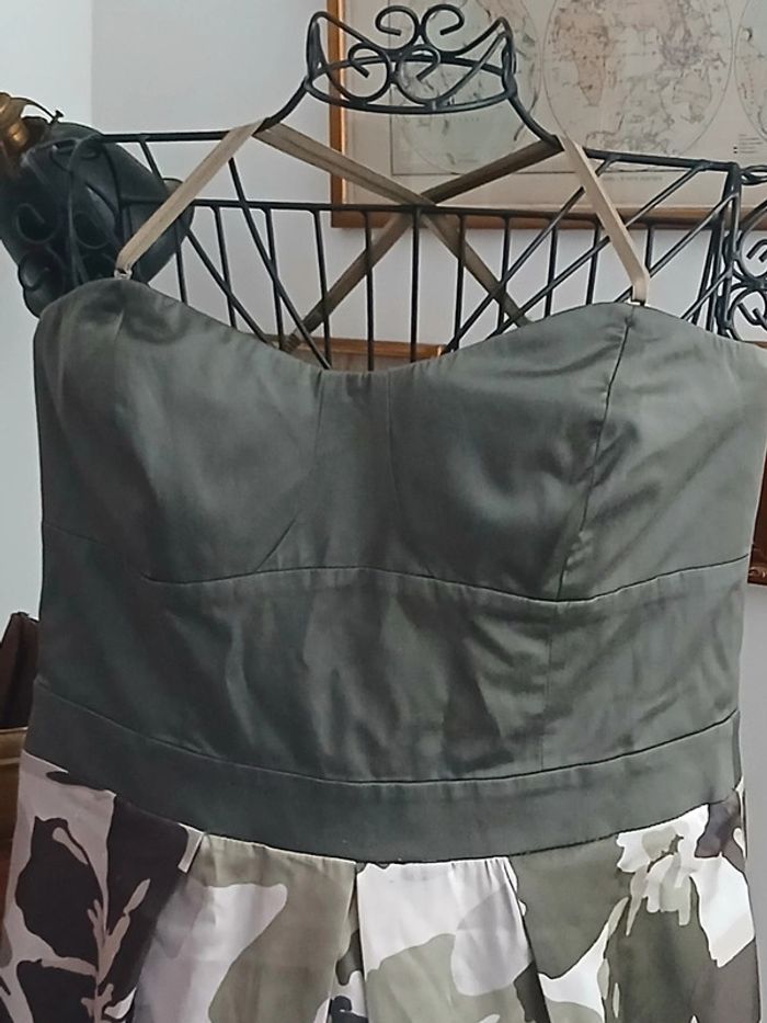 Mini Robe Bustier à fine bretelles réglables - photo numéro 3