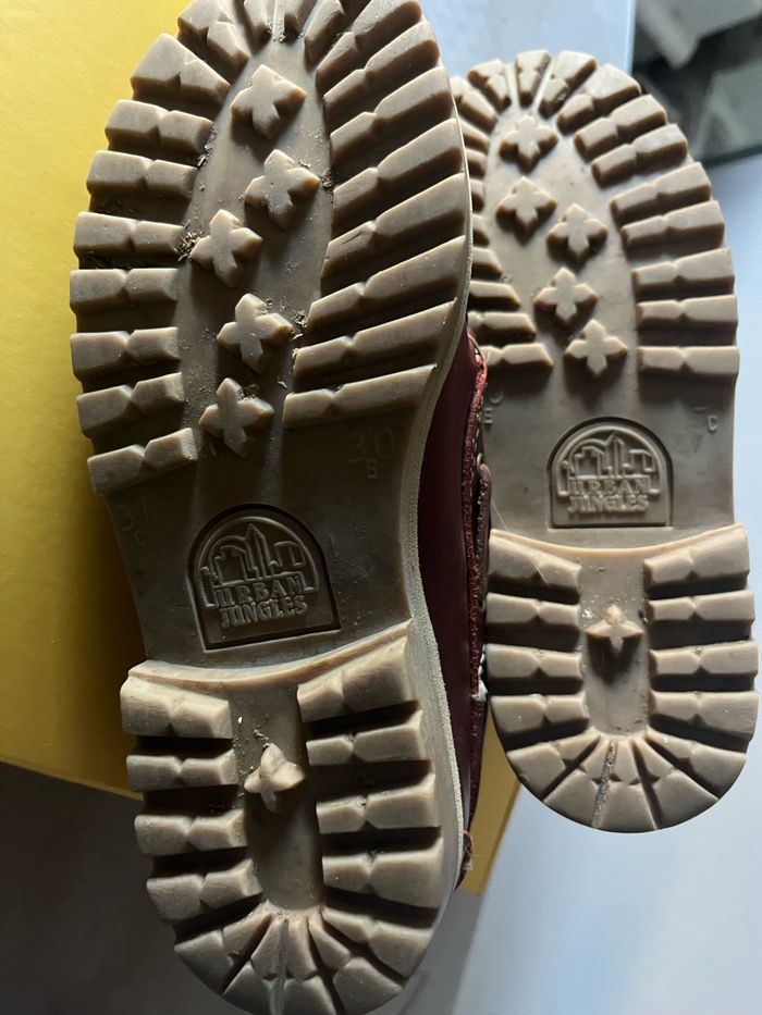 Mocassins bateau cuir Urban Jungles taille 30/31 - photo numéro 8