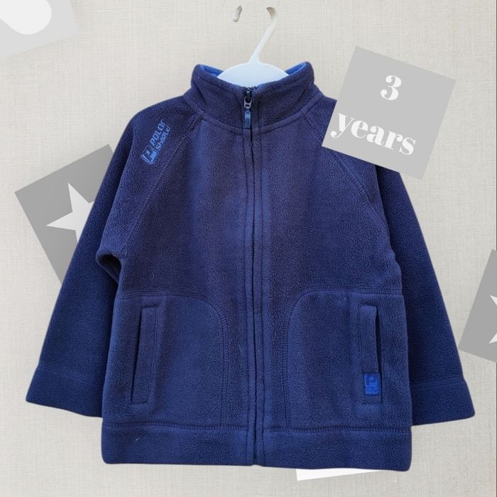 Veste polaire garçon 3 ans bleu marine - photo numéro 5