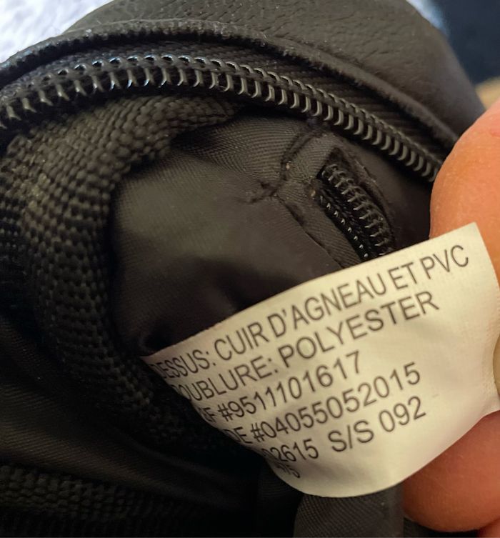 Sac Bandoulière Cuir d’agneau pour 👨 - photo numéro 8