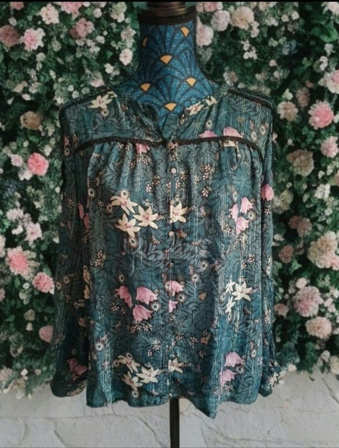 Blouse florale