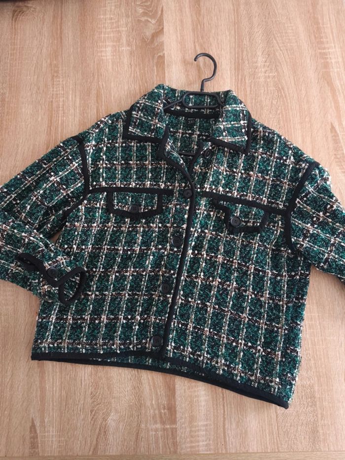 Blazer vert et noir shein M
