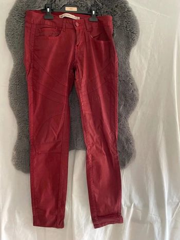 pantalon et legging Zara rouge taille L