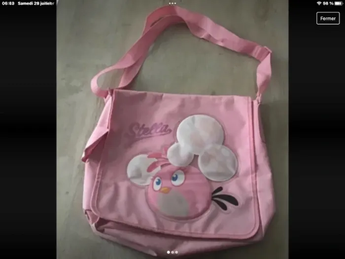 Sac angry bird