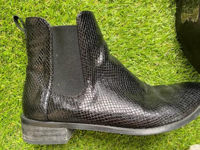 Bottines écaille noires Vanessa Wu taille 38 - photo numéro 9