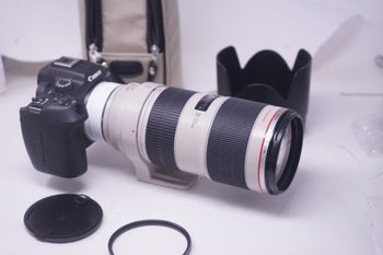 OBJECTIF CANON EF 70-200mm 1:2.8L IS USM II EF 70-200mm f/2.8 L avec adaptateur RF AF