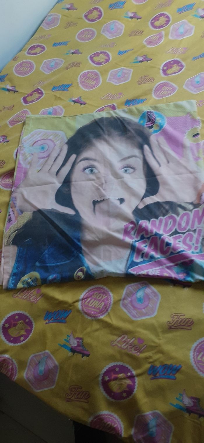 Parure de lit luna (housse de couette et taie) - photo numéro 9