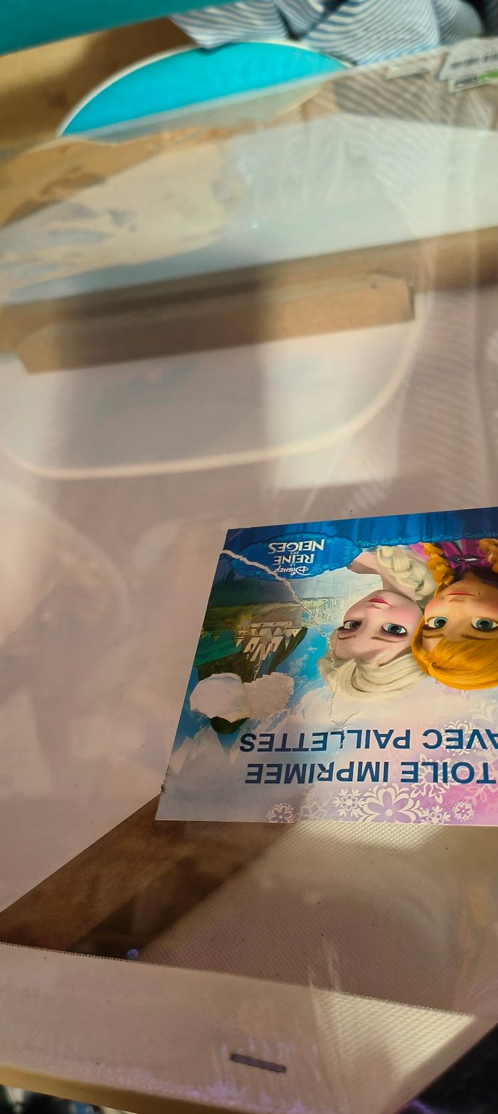 Grande toile neuve la reine des neiges - photo numéro 2