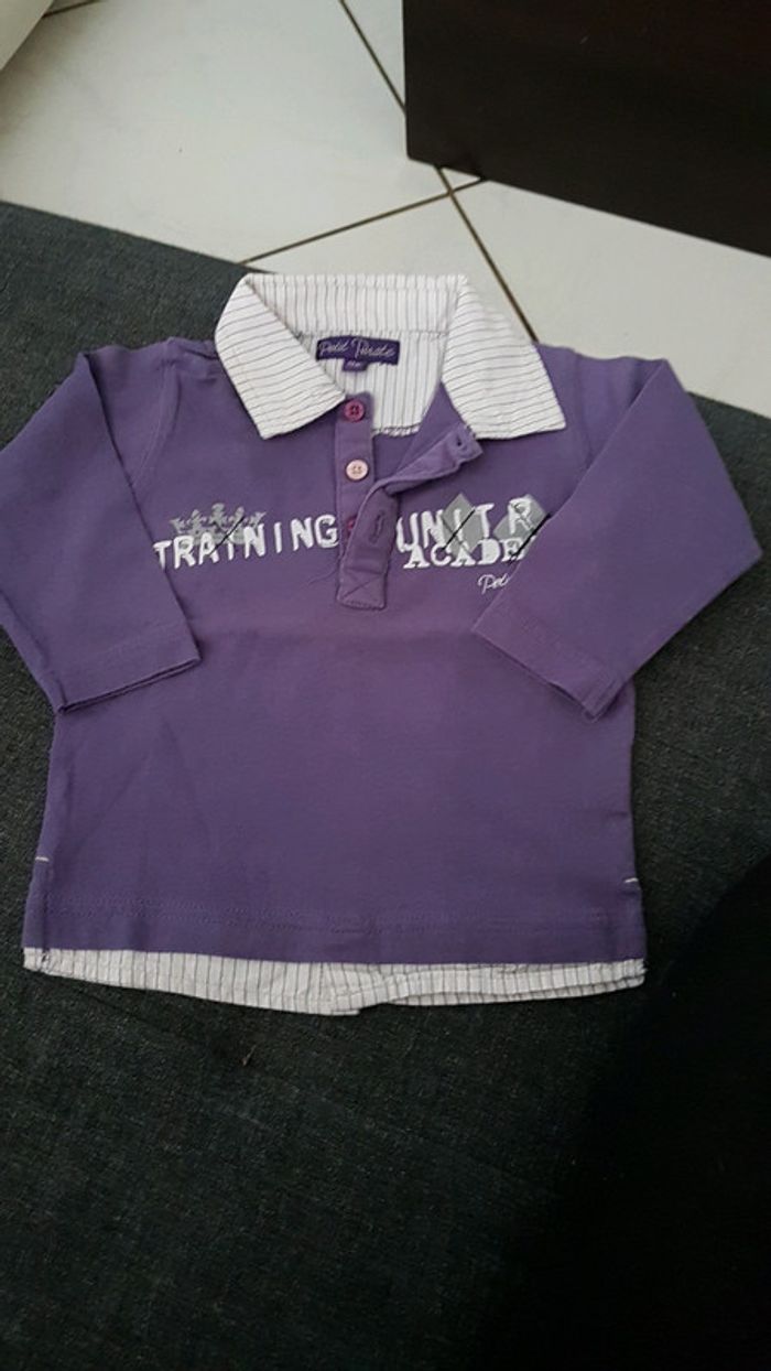 Polo petit pirate 12 mois