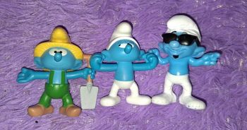 Lot de 5 figurines
