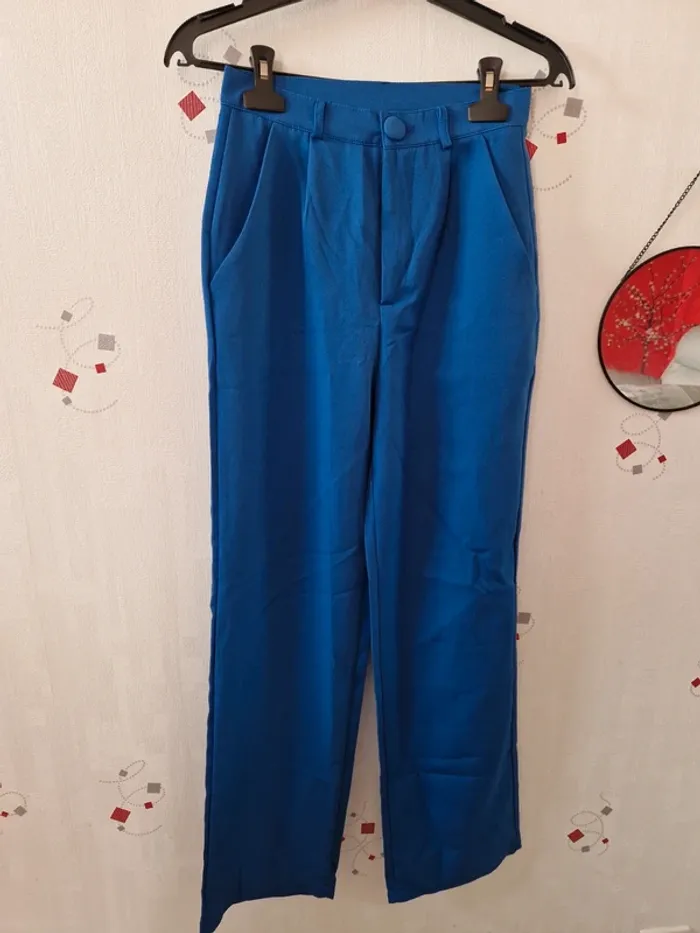 🤗 Ensemble tailleur bleu roi femme T.M - photo numéro 2