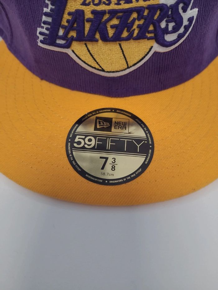 Casquette los angeles Lakers - photo numéro 2