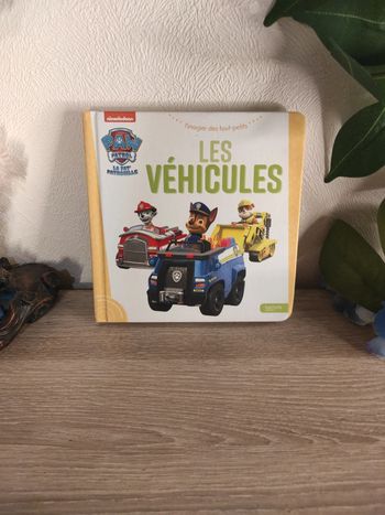 Paw Patrol - Les Véhicules – L’imagier des tout-petits