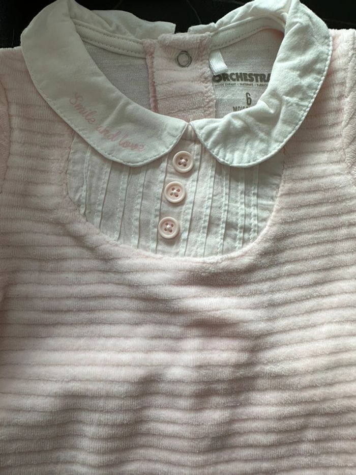 Pyjama grenouillère velours - photo numéro 2