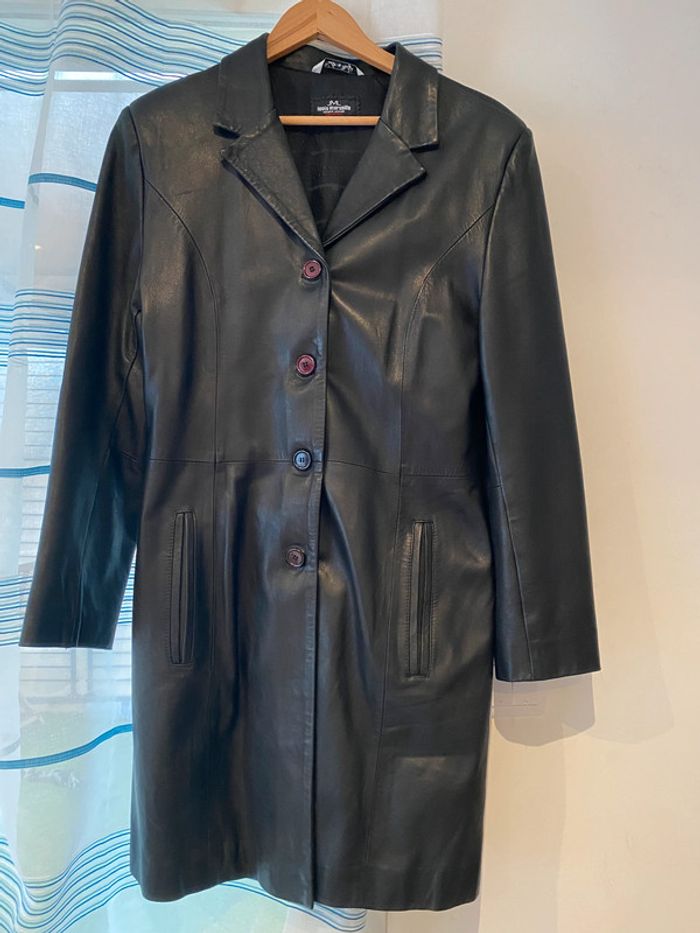 Manteau cuir - photo numéro 3
