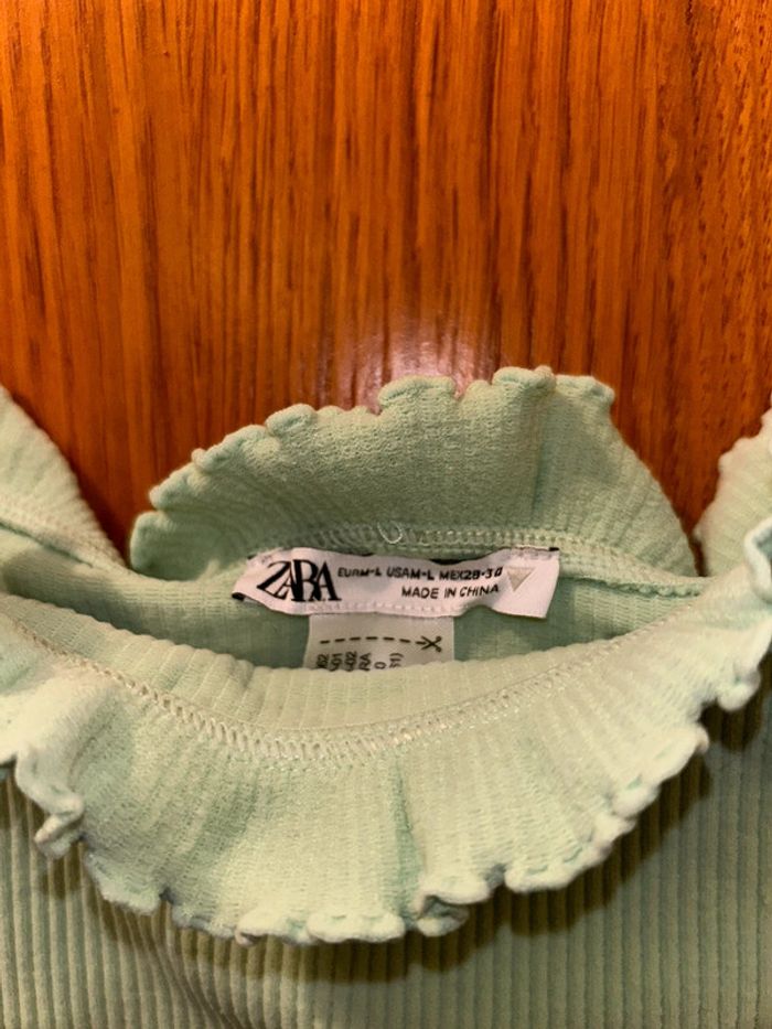 Top à bretelle vert - photo numéro 2