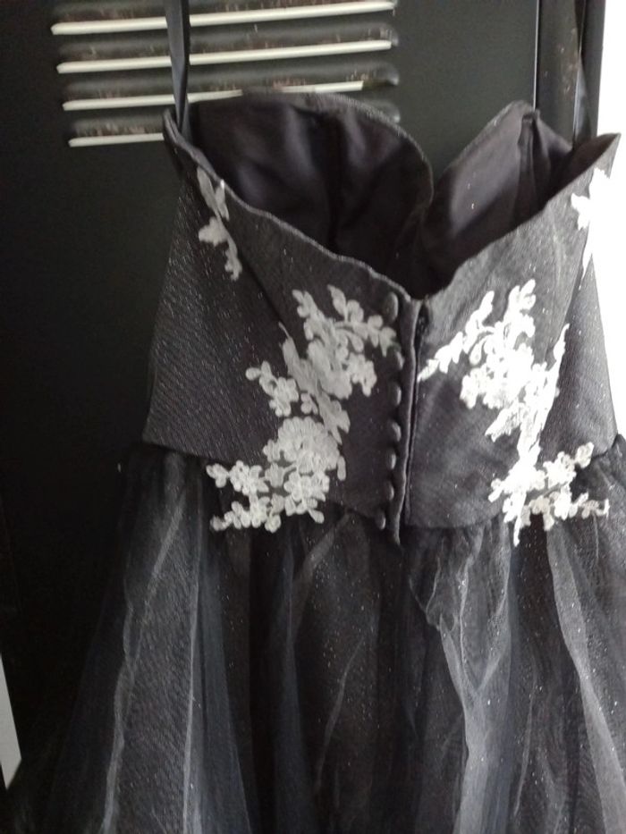 Robe de soirée, couleur noir, Disney, Taille 36 - photo numéro 12