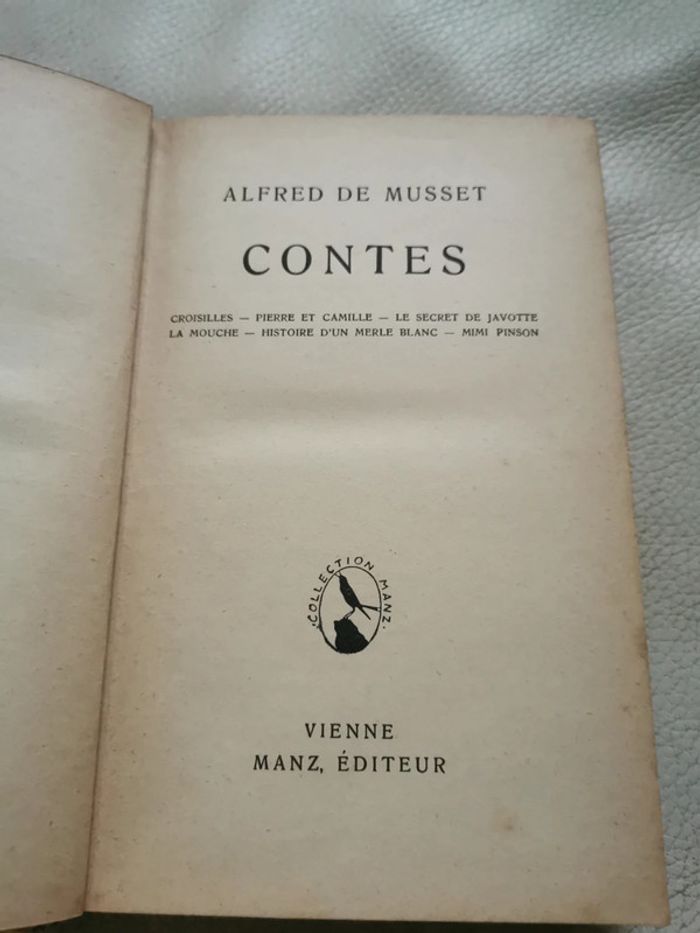 Alfred de Musset contes