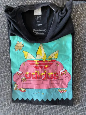 T-shirt Adidas x Beavis & Butt-Head édition limitée – Vintage rare – Taille S