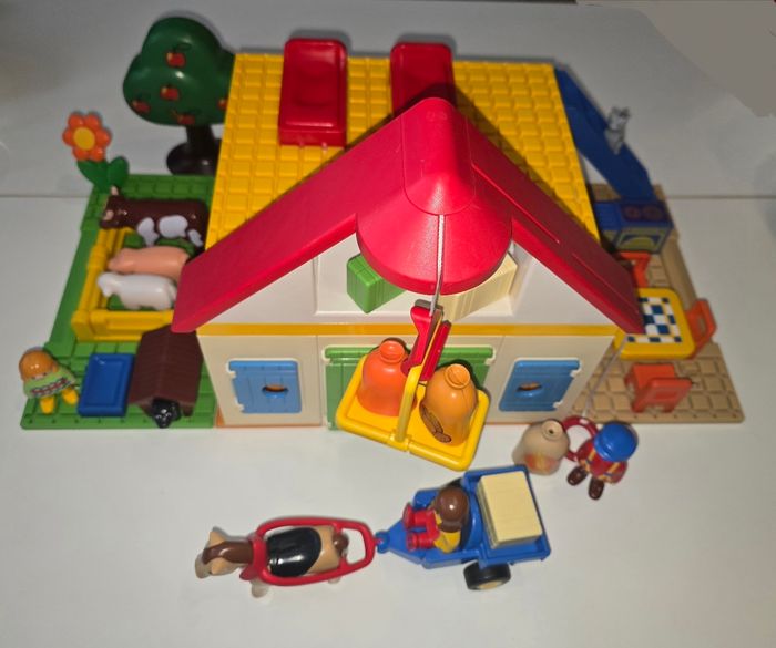 123 playmobil grande ferme 6750
