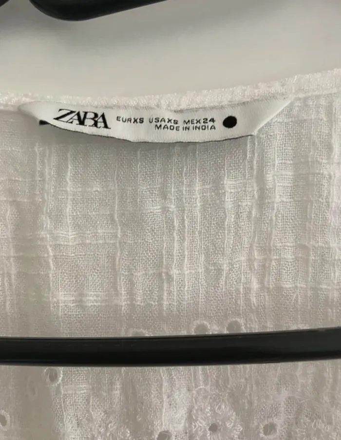 Robe kimono de plage échancré Zara taille XS - photo numéro 5