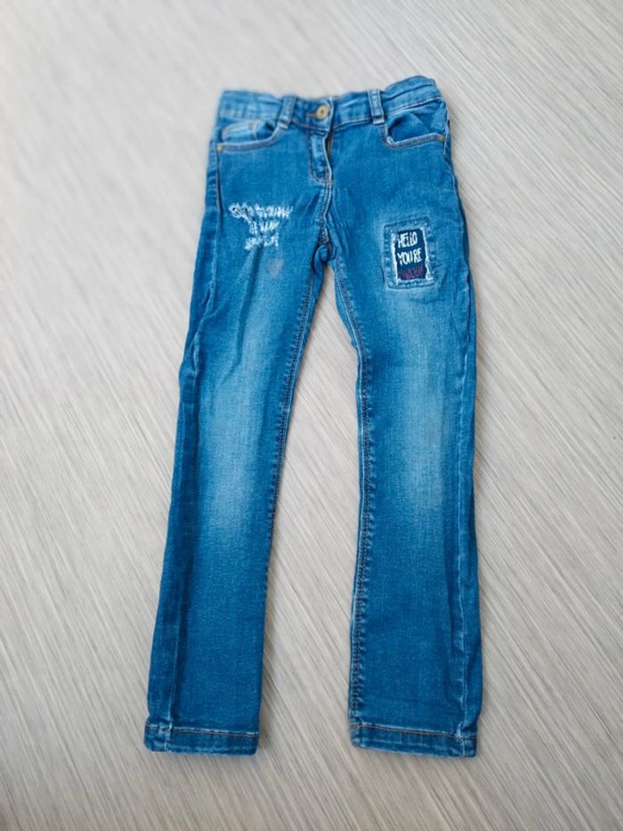 Jean slim fille taille 5 ans