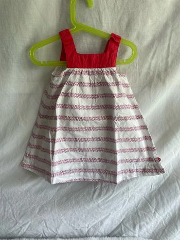 Robe 18 mois rose obaibi