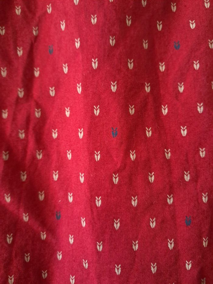 🏷 Chemise Brice rouge a motif neuve taille M - photo numéro 3