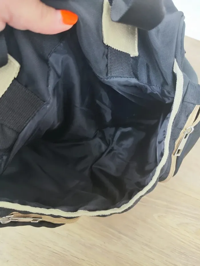 Sac fourre tout mots d'enfants, très bon état, 38x25cm - photo numéro 6