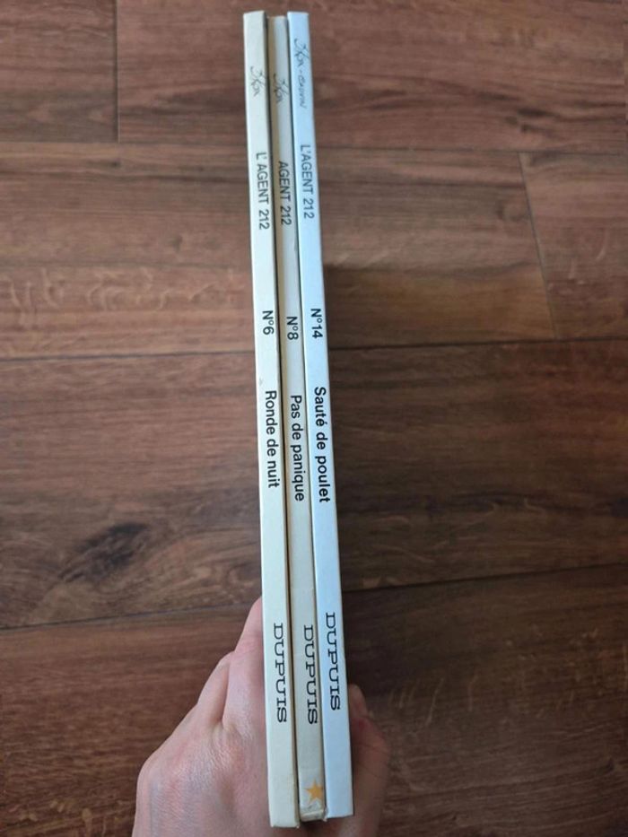 Lot de 3 bandes dessinées L'agent 212 - photo numéro 5