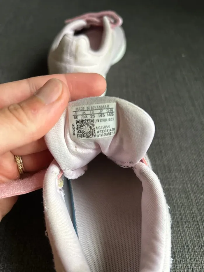 Chaussure de Running fille, adidas taille 25 - photo numéro 7